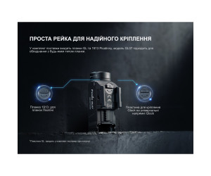 Ліхтар до пістолета Fenix GL07